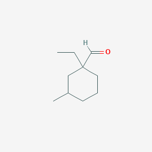 1-Ethyl-3-methylcyclohexane-1-carbaldehyde