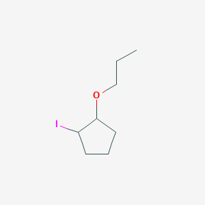 1-Iodo-2-propoxycyclopentane