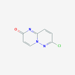 molecular formula C7H4ClN3O B152734 7-氯-2H-嘧啶并[1,2-b]哒嗪-2-酮 CAS No. 88820-44-4