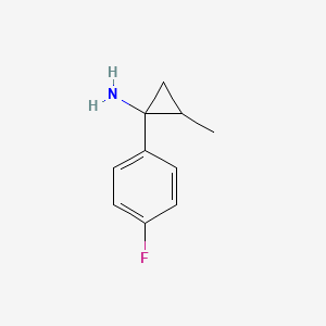 Cyclopropanamine, 1-(4-fluorophenyl)-2-methyl-