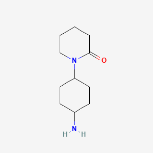 1-(4-Aminocyclohexyl)piperidin-2-one