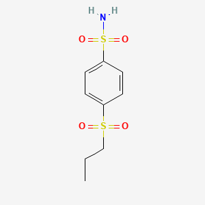 B1527356 4-(Propane-1-sulfonyl)benzene-1-sulfonamide CAS No. 98960-59-9