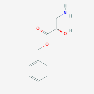 Benzyl (2S)-3-amino-2-hydroxypropanoate