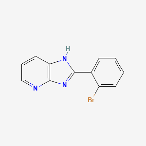 B1527368 2-(2-bromophenyl)-3H-imidazo[4,5-b]pyridine CAS No. 1247211-53-5