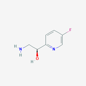 (1S)-2-amino-1-(5-fluoropyridin-2-yl)ethan-1-ol