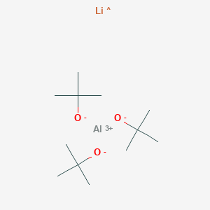 molecular formula C₁₂H₂₈AlLiO₃ B152737 Hydrure de lithium et d'aluminiumtri-tert-butoxy CAS No. 17476-04-9