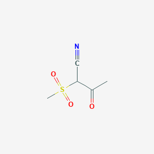 2-Methanesulfonyl-3-oxobutanenitrile