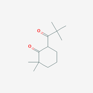 6-(2,2-Dimethylpropanoyl)-2,2-dimethylcyclohexan-1-one