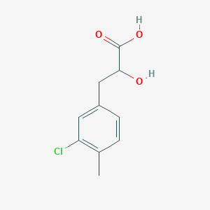 3-(3-Chloro-4-methylphenyl)-2-hydroxypropanoic acid