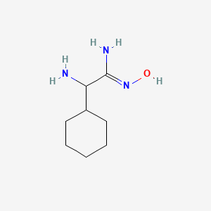 2-amino-2-cyclohexyl-N'-hydroxyethanimidamide