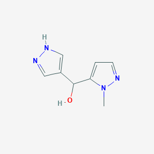 (1-Methyl-1H-pyrazol-5-yl)(1H-pyrazol-4-yl)methanol