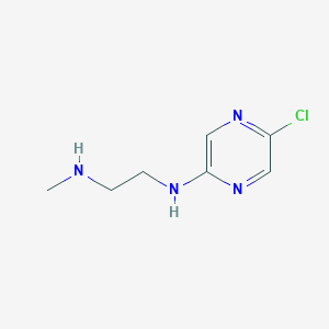 5-Chloro-N-[2-(methylamino)ethyl]pyrazin-2-amine