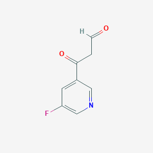 3-(5-Fluoropyridin-3-yl)-3-oxopropanal