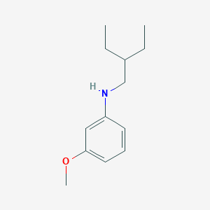 N-(2-ethylbutyl)-3-methoxyaniline