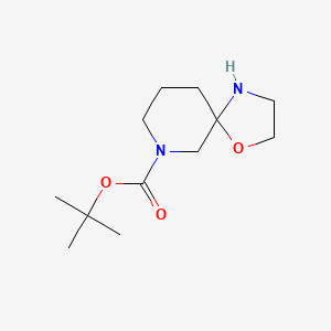 molecular formula C12H22N2O3 B15273964 tert-Butyl 1-oxa-4,7-diazaspiro[4.5]decane-7-carboxylate 