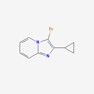 3-Bromo-2-cyclopropylimidazo[1,2-A]pyridine