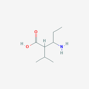 3-Amino-2-(propan-2-yl)pentanoic acid