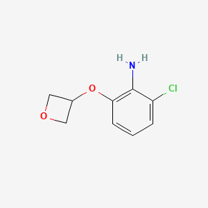 2-Chloro-6-(oxetan-3-yloxy)aniline