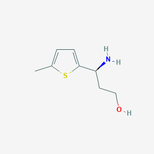 (3S)-3-Amino-3-(5-methyl(2-thienyl))propan-1-OL