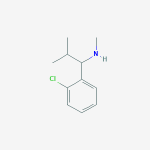 [1-(2-Chlorophenyl)-2-methylpropyl](methyl)amine