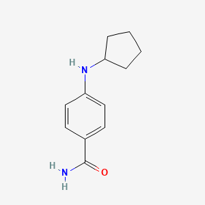 4-(Cyclopentylamino)benzamide