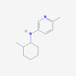 molecular formula C13H20N2 B15274197 6-Methyl-N-(2-methylcyclohexyl)pyridin-3-amine 