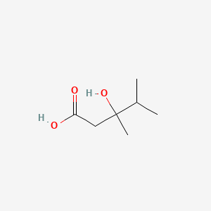 3-Hydroxy-3,4-dimethylpentanoic acid