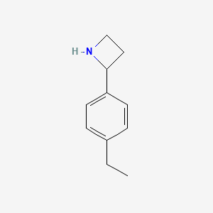 2-(4-Ethylphenyl)azetidine