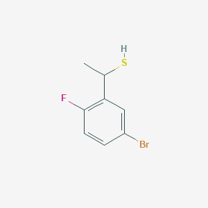 1-(5-Bromo-2-fluorophenyl)ethane-1-thiol