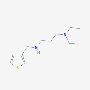 [3-(Diethylamino)propyl](thiophen-3-ylmethyl)amine