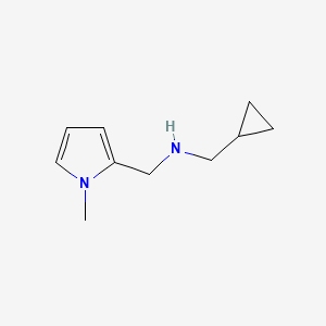 (Cyclopropylmethyl)[(1-methyl-1H-pyrrol-2-yl)methyl]amine