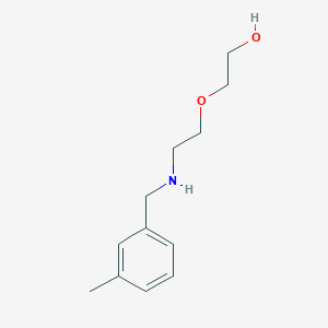 2-(2-{[(3-Methylphenyl)methyl]amino}ethoxy)ethan-1-ol