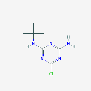 molecular formula C7H12ClN5 B152745 去乙基特布施嗪 CAS No. 30125-63-4