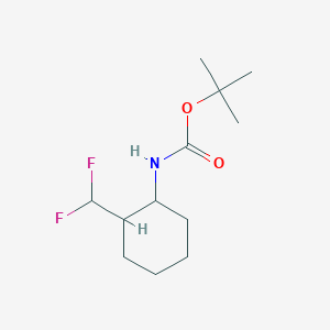 tert-butyl N-[2-(difluoromethyl)cyclohexyl]carbamate