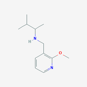 [(2-Methoxypyridin-3-yl)methyl](3-methylbutan-2-yl)amine