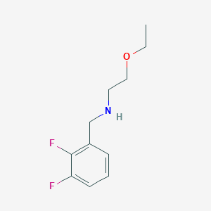 [(2,3-Difluorophenyl)methyl](2-ethoxyethyl)amine