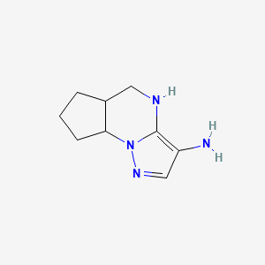 1,8,12-Triazatricyclo[7.3.0.0,2,6]dodeca-9,11-dien-10-amine