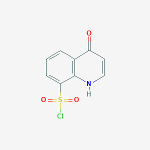 4-Oxo-1,4-dihydroquinoline-8-sulfonyl chloride