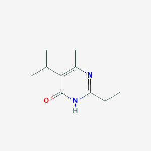 2-Ethyl-6-methyl-5-(propan-2-yl)-3,4-dihydropyrimidin-4-one