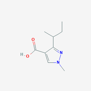 3-(Butan-2-yl)-1-methyl-1H-pyrazole-4-carboxylic acid