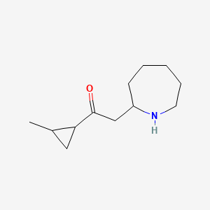 2-(Azepan-2-yl)-1-(2-methylcyclopropyl)ethan-1-one