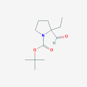 1-Boc-2-ethyl-2-formylpyrrolidine