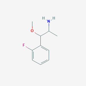 1-(2-Fluorophenyl)-1-methoxypropan-2-amine