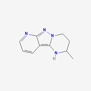 4-Methyl-3,7,8,10-tetraazatricyclo[7.4.0.0,2,7]trideca-1,8,10,12-tetraene