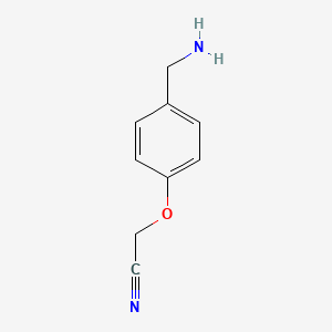 2-[4-(Aminomethyl)phenoxy]acetonitrile