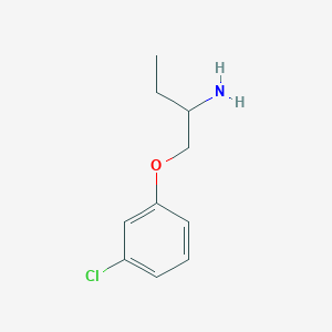 1-(3-Chlorophenoxy)butan-2-amine