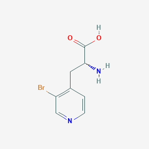 (2R)-2-Amino-3-(3-bromopyridin-4-YL)propanoic acid