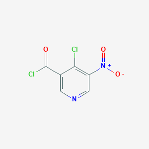 4-Chloro-5-nitropyridine-3-carbonyl chloride