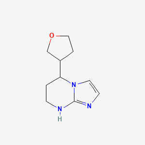 5-(Oxolan-3-yl)-5H,6H,7H,8H-imidazo[1,2-a]pyrimidine