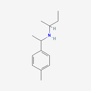 (Butan-2-yl)[1-(4-methylphenyl)ethyl]amine